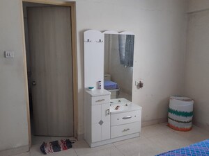 Bathroom in 3 BHK Apartment at Magarpatta City Cosmos, Magarpatta Road – for Rent