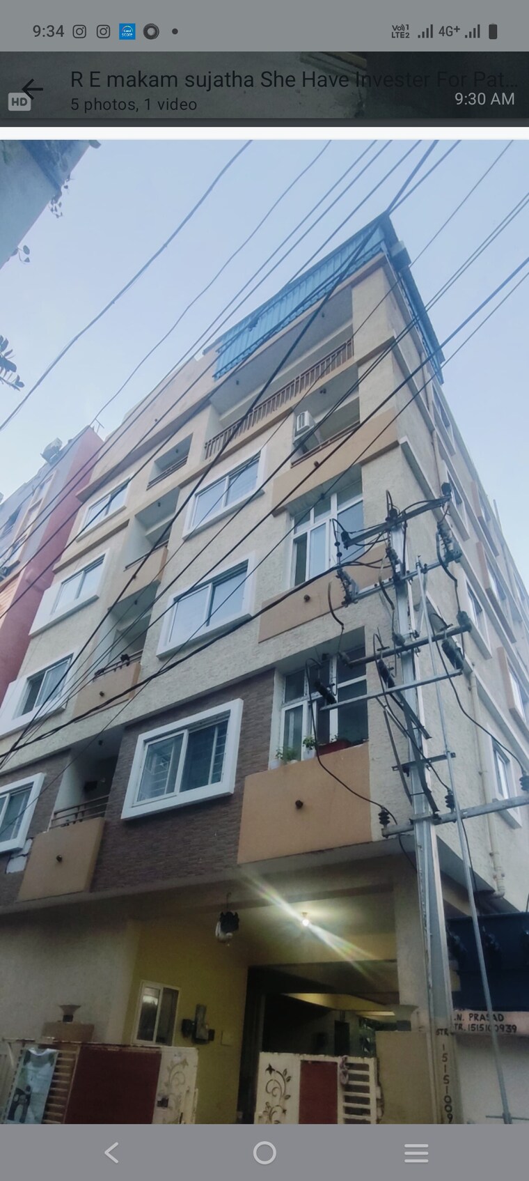 Exterior View, gachibowli 6+ Bedroom 200 Sq.Yd. Apartment In Gachibowli Hyderabad 9654447