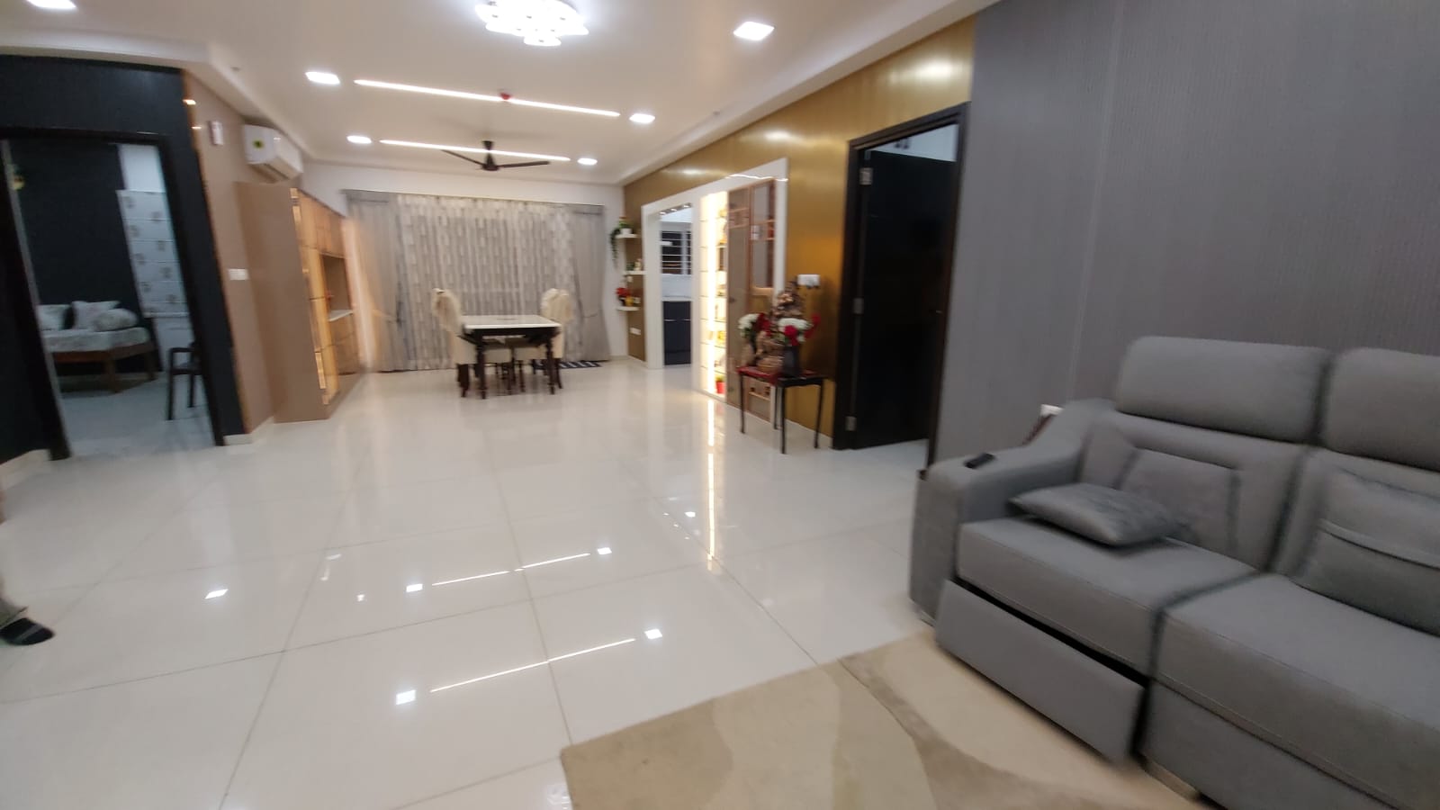 3 BHK + Pooja Room Apartment For Rent in Rajapushpa Provincia
