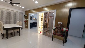 Living Room in 3 BHK Apartment at Rajapushpa Provincia, Narsingi – for Rent