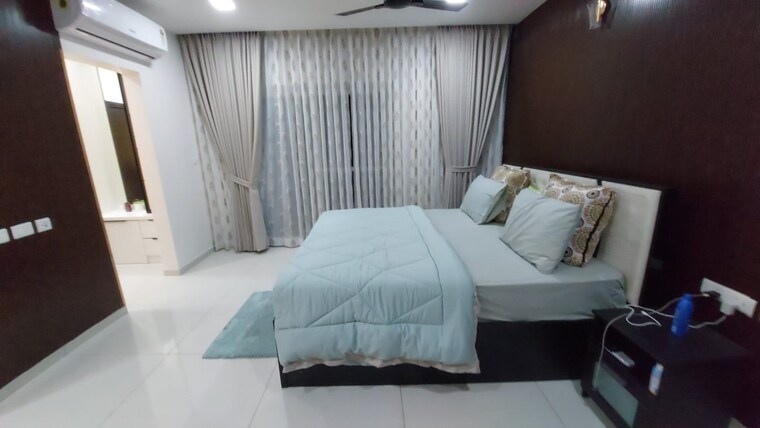 Bedroom, rajapushpa-provincia 3 Bedroom 2335 Sq.Ft. Apartment In Narsingi Hyderabad 9654453