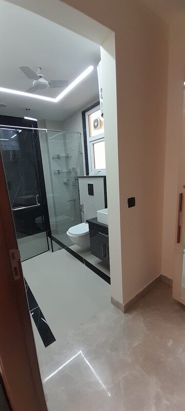 Attached Bathroom in 3 BHK Apartment at Greater Kailash I – for Rent