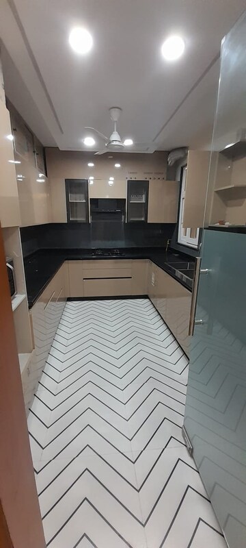 Kitchen in 3 BHK Apartment at Greater Kailash I – for Rent