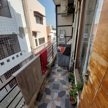 Balcony in 3 BHK Apartment at Greater Kailash I – for Rent