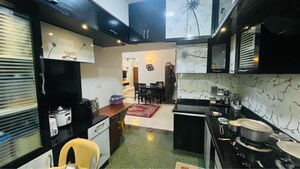 Kitchen in 3 BHK Apartment at Affinity Harmony, Ramanashree California Gardens Layout – for Rent