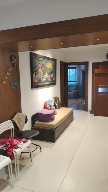 Living Room in 3 BHK Apartment at Vasudeva Bloomfield Elation Villas, Gachibowli – for Rent