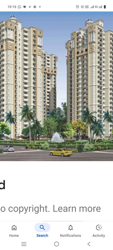 3 BHK Apartment For Rent in Supertech 34 Pavilion, Sector 34