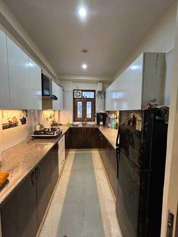 Kitchen in 3 BHK Apartment at RWA Hauz Khas Block C 5, Hauz Khas – for Rent