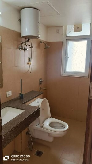 Bathroom in 3.5 BHK Apartment at Puri Emerald Bay, Dhanwapur – for Rent