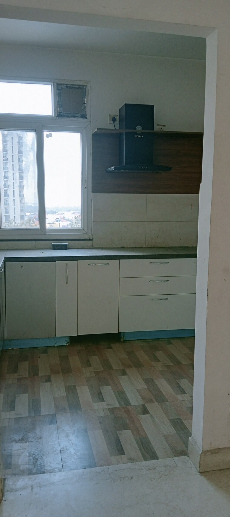Kitchen, chandra-panorama 3 Bedroom 1950 Sq.Ft. Apartment In Sushant Golf City Lucknow 9654656
