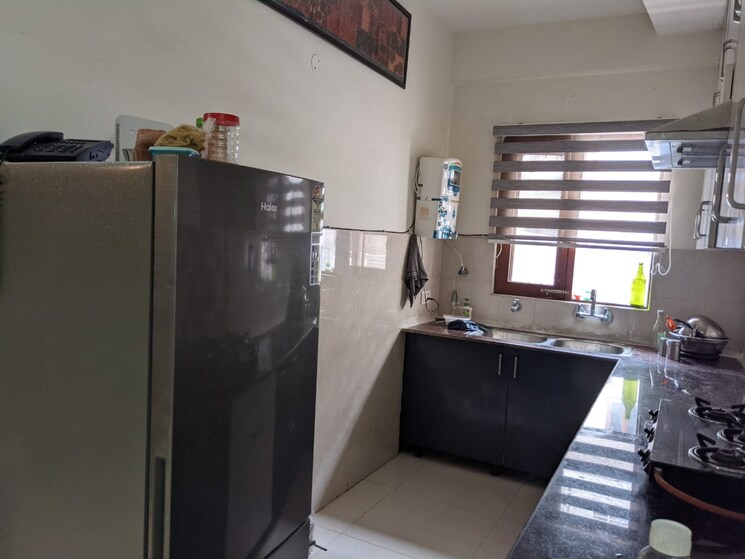 Kitchen, pir machalla 2 Bedroom 1000 Sq.Ft. Builder Floor In Pir Machalla Zirakpur 9654654