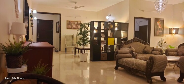 Living Room, k-raheja-corp-quiescent-heights 5 Bedroom 4375 Sq.Ft. Apartment In Madhapur Hyderabad 9654643