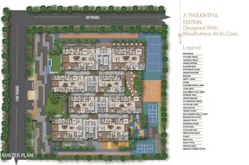 Master Plan in 3 BHK Apartment at Savya The Edition, Khanammet – for Sale