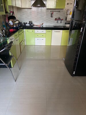 Kitchen in 3 BHK Apartment at Dhayari – for Sale