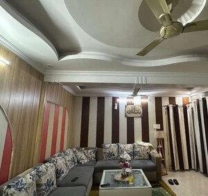 Living Room in 2 BHK Apartment at Hazratganj – for Rent