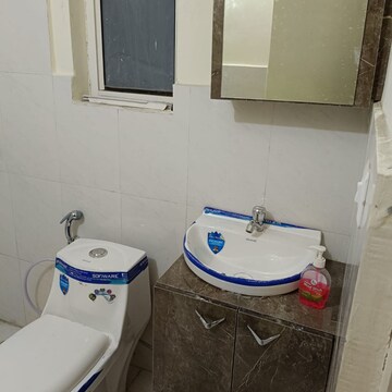 Bathroom in 2 BHK Apartment at Pyramid Heights, Badha – for Rent
