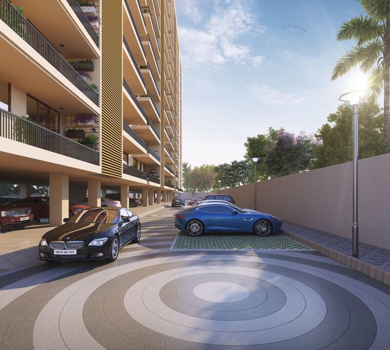 Exterior View, high ground 3 Bedroom 1995 Sq.Ft. Apartment In High Ground Zirakpur 9654754