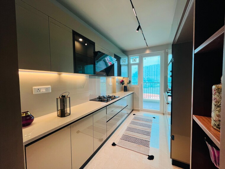 Kitchen, high ground 3 Bedroom 1995 Sq.Ft. Apartment In High Ground Zirakpur 9654754