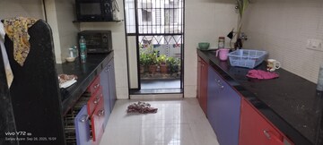 Kitchen in 2 BHK Apartment at Globe Heights, Goregaon East – for Rent