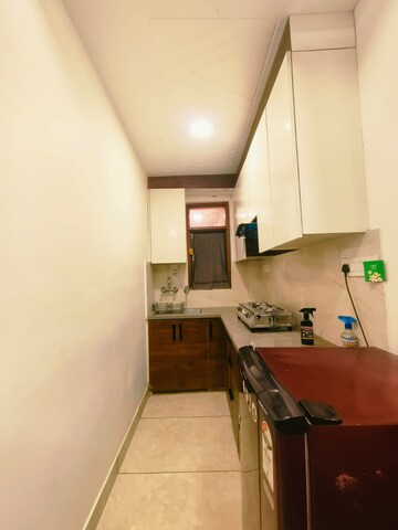 Kitchen in 1 BHK Builder Floor at Dwarka Mor – for Rent