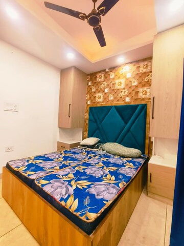 Bedroom in 1 BHK Builder Floor at Dwarka Mor – for Rent