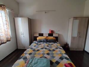 Bedroom in 3 BHK Apartment at Paranjape Blue Ridge, Hinjewadi – for Rent