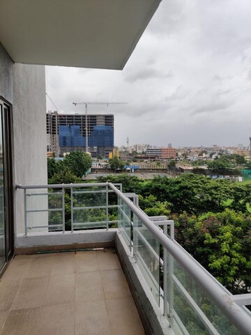 Balcony in 3 BHK Apartment at Paranjape Blue Ridge, Hinjewadi – for Rent