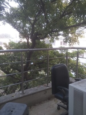 Balcony in 1 BHK Builder Floor at New Rajinder Nagar – for Rent