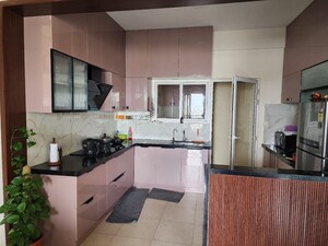 Kitchen in 3 BHK Apartment at G Corp The Icon, Thanisandra Main Road – for Rent
