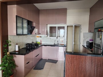 Kitchen in 3 BHK Apartment at G Corp The Icon, Thanisandra Main Road – for Rent