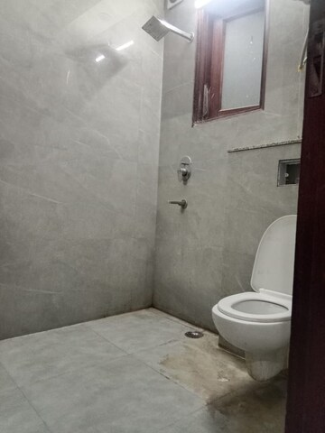 Bathroom in 1 BHK Builder Floor at Saket – for Rent
