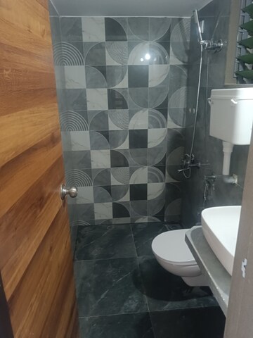 Bathroom in 2 BHK Apartment at Vinay Unique Sky, Virar West – for Rent