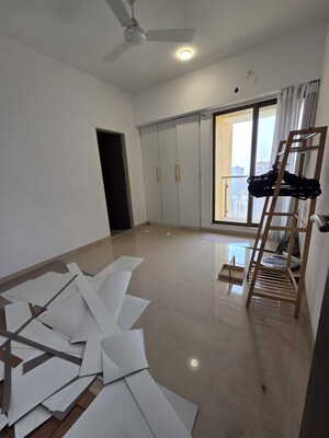 Staircase in 3 BHK Apartment at Cosmos Horizon Phase 2, Pokhran Road No Two – for Rent