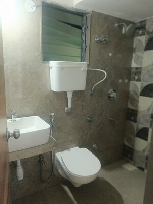 Bathroom in 2 BHK Apartment at Vinay Unique Sky, Virar West – for Rent