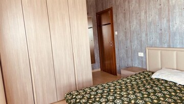 Bedroom in 2 BHK Apartment at Bhartiya Nikoo Homes, Thanisandra Main Road – for Rent
