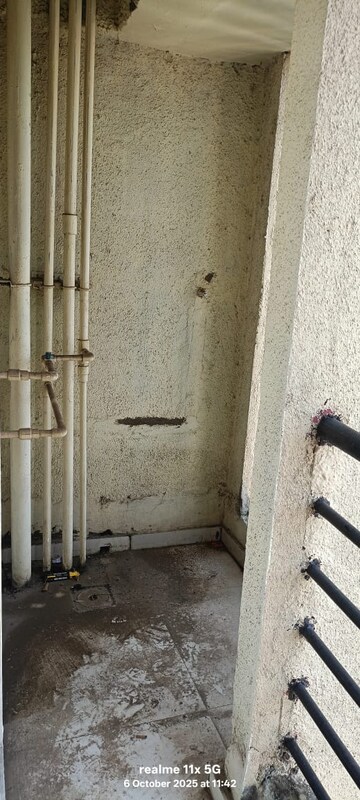 Staircase in 1 BHK Apartment at Rashmi Star City, Naigaon East – for Rent