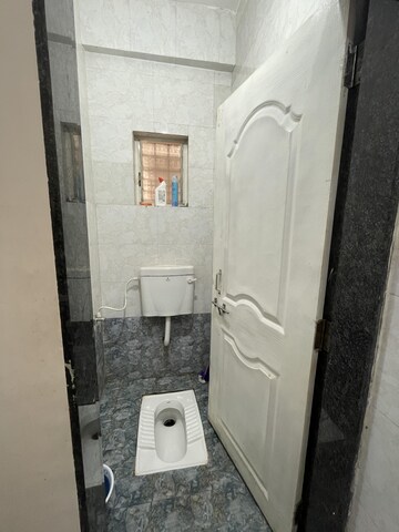 Bathroom in 1 BHK Builder Floor at Kharadi – for Rent