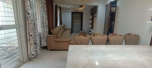 Living Room in 4 BHK Apartment at Dhayari – for Sale