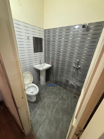 Bathroom in 1 BHK Apartment at Kharar Mohali Road – for Rent