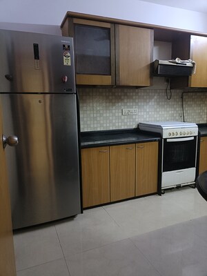 Kitchen in 3 BHK Apartment at Silver Tower, Kandivali East – for Rent