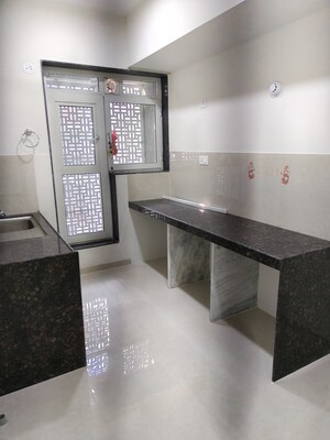 Kitchen in 3 BHK Apartment at L And T Seawoods Residences, Seawoods – for Rent