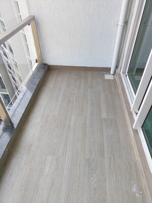 Balcony in 3 BHK Apartment at L And T Seawoods Residences, Seawoods – for Rent