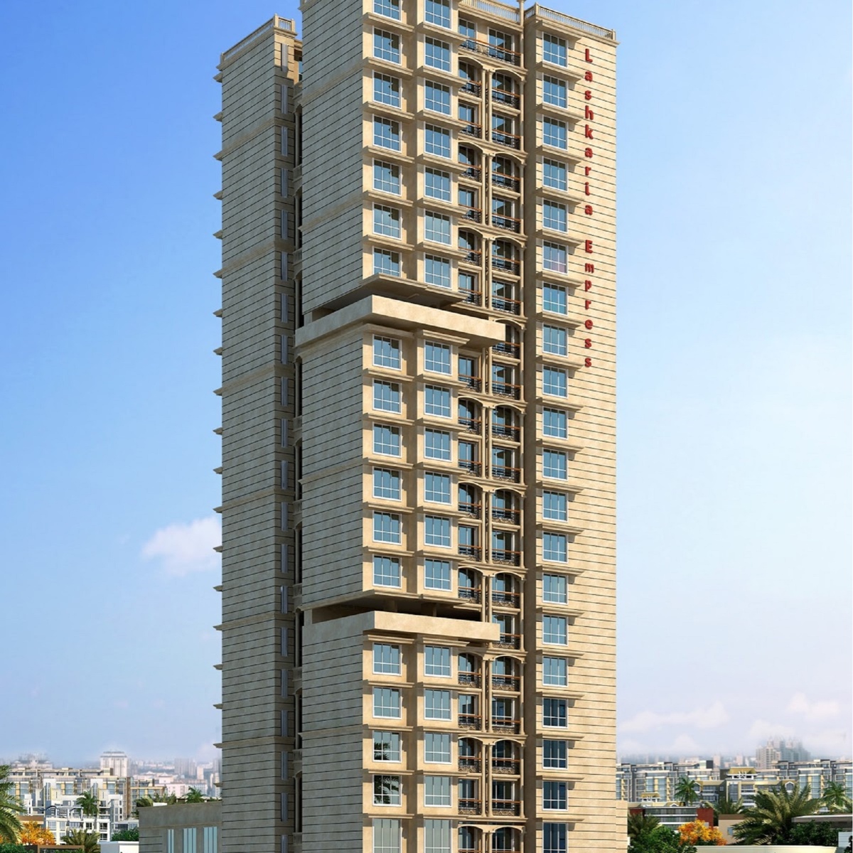 2 BHK 750 Sq.Ft. Apartment in Lashkaria Empress