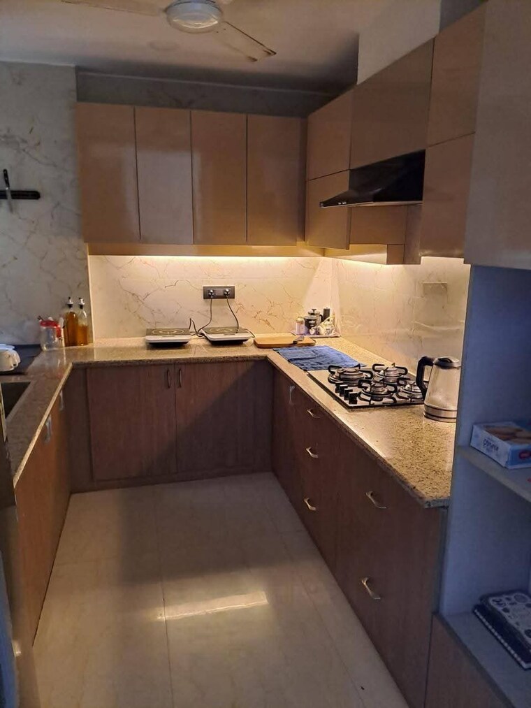 Kitchen, unitech-infospace 1 Bedroom 745 Sq.Ft. Apartment In Sector 21 Gurgaon 9655023