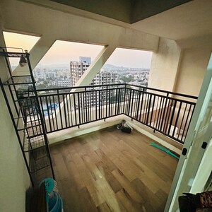 Balcony in 2 BHK Apartment at Unique K Ville, Kiwale – for Rent