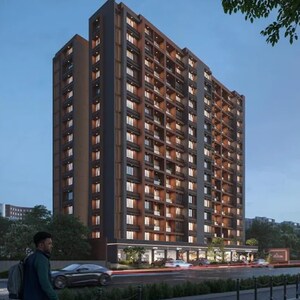 3 BHK Apartment – Exterior View View at Satyagrah The Atlantis 84, Zundal - for Sale