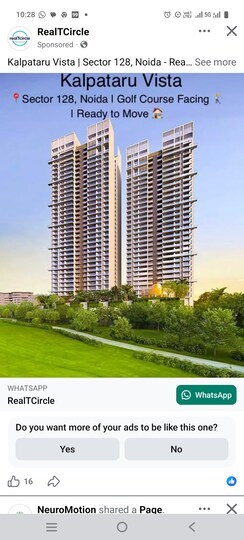 3 BHK Apartment For Sale in Kalpataru Vista