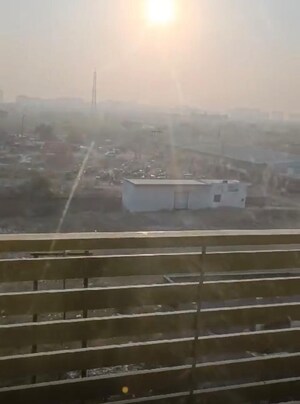 Balcony in 3 BHK Apartment at Mehak Jeevan, Raj Nagar Extension – for Sale