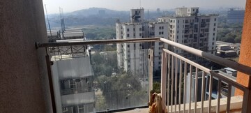 Balcony in 2 BHK Apartment at Wellwisher Kiarah Terrazo, Hadapsar – for Rent