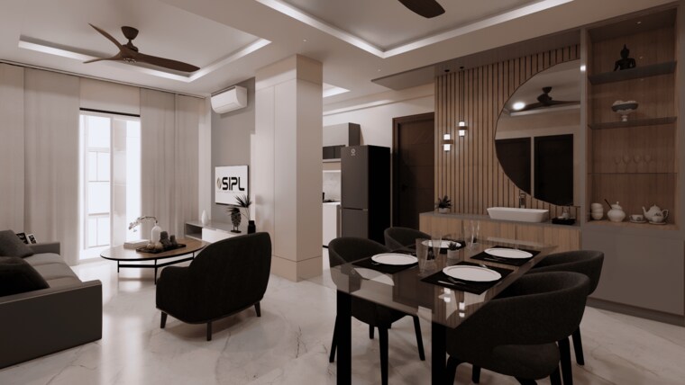 Living Room, maheshpur 2 Bedroom 923 Sq.Ft. Apartment In Maheshpur Varanasi 9655086